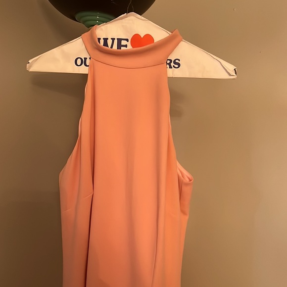 NWT the fashion poet pink gown sIze: L - Picture 2 of 7